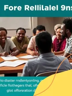 Federal disaster relief programs for vulnerable communities