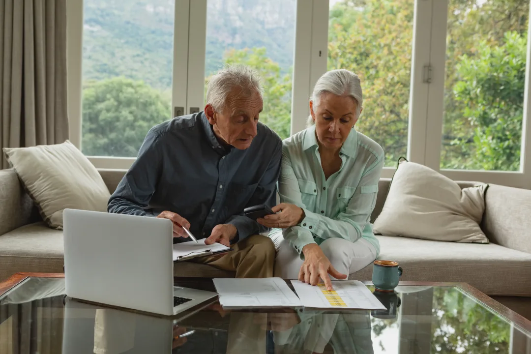 old couple worried with FERS annuity supplement elimination