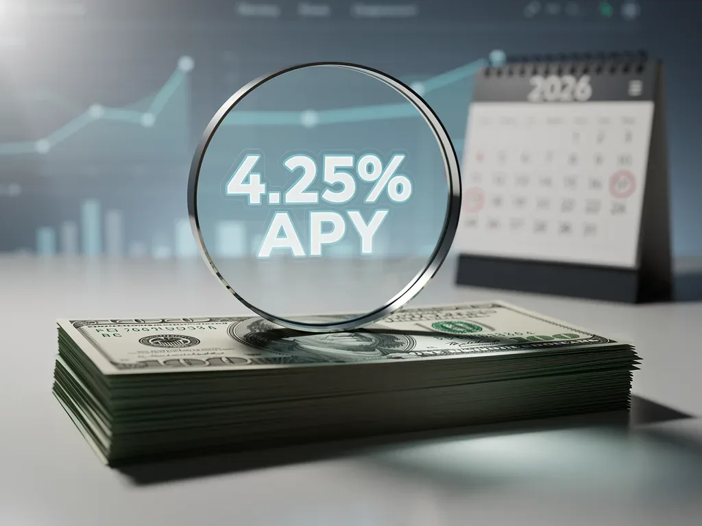 High-yield savings accounts over 4.25% in 2026, cash reserves, financial planning