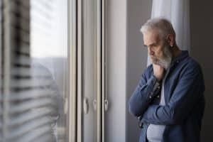 old man thinking about FERS annuity supplement elimination