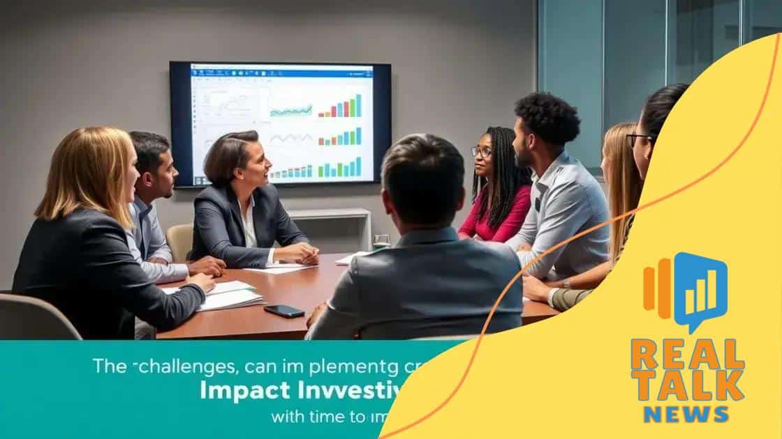 Challenges in implementing impact strategies