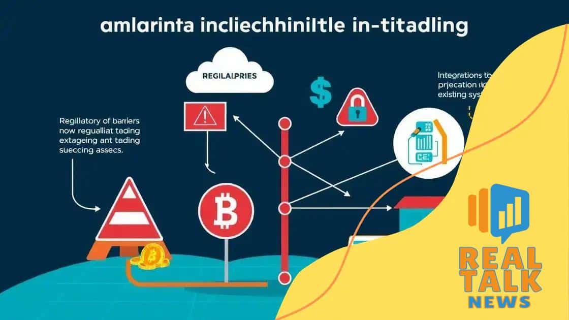 Challenges in implementing blockchain in trading